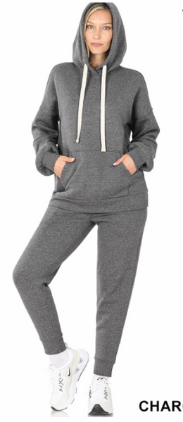 HOODIE & JOGGER PANTS SET - Available in multiple colors